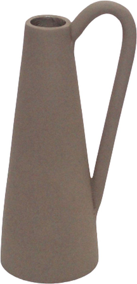 Branded by Kandelaar - Branded by - kandelaar Amy taupe - 18 cm hoog