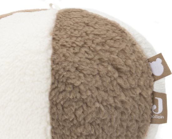 Jollein Stoffen speelbal - Ivory/Biscuit van Jollein — afbeelding 3