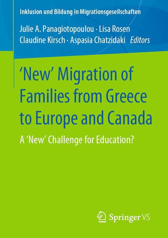 Education (R0) - 'New' Migration of Families from Greece to  ... - cover