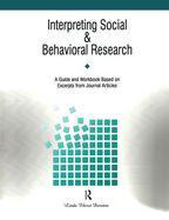 Interpreting Social and Behavioral Research - cover