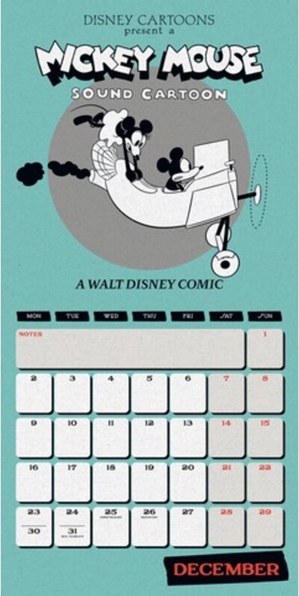 Mickey Mouse Classic Kalender 2024 bol