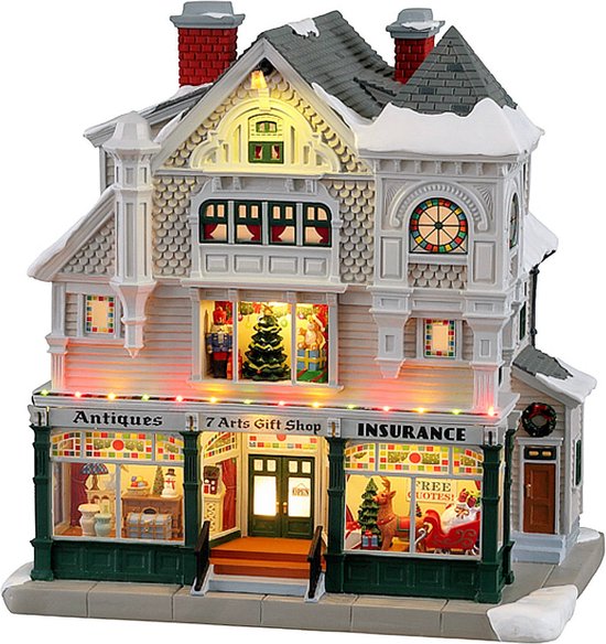 Lemax Rockwell - Antique & Gift Shop