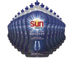 Sun - Dry & Shine Spoelglans voor Vaatwasser Booster - Voordeelverpakking 14 x 450 ml