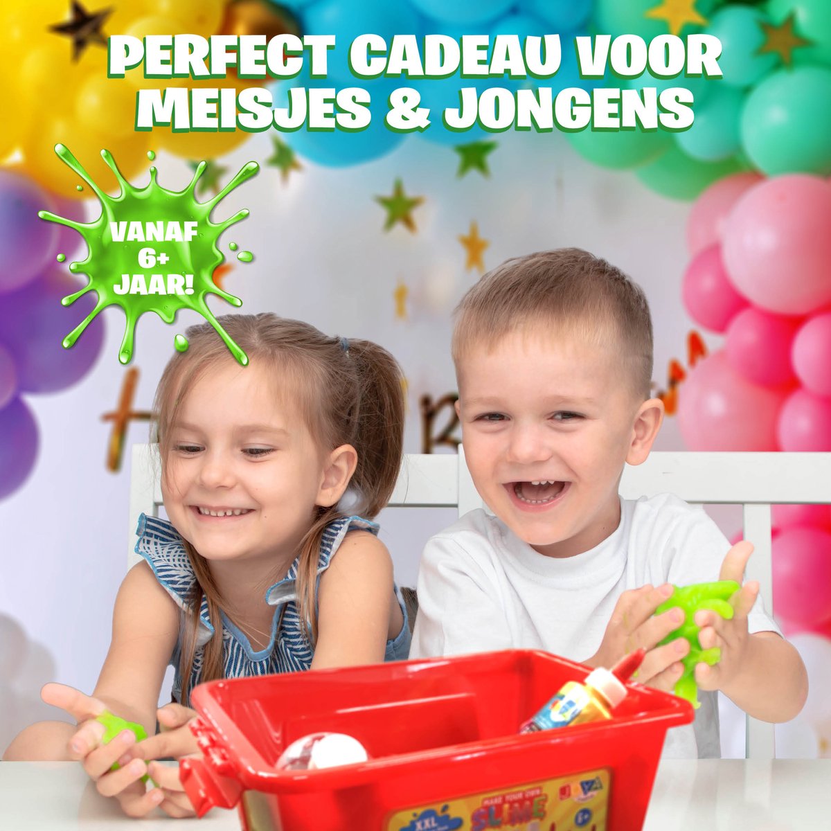 Slijm Maken Set 30pcs - DIY Slime Pakket voor Kinderen - Glitter Slijm - Metallic Slime - Slijm Activator - Cadeau Meisje 6 Jaar - Joya Creative — afbeelding 8