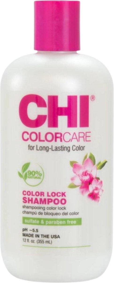 CHI ColorCare - Color Lock Shampoo 355ml - Normale shampoo vrouwen - Voor Alle haartypes