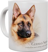 Duitse Herder Germand Shepherd - Mok 440 ml