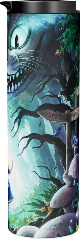 Alice au Pays des Merveilles Into Wonderland - Tasse Thermo 500 ml
