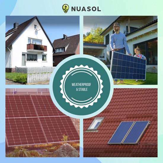 Beste montageframe zonnepanelen plat dak portrait 2025