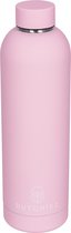 Dutchiez - Gourde - Bouteille thermos - Acier inoxydable - 750 ml - Pink Pastel