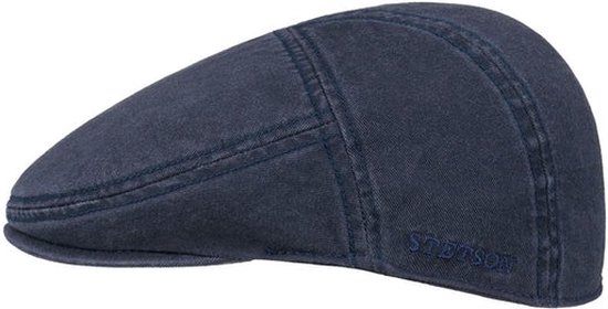 Stetson Ivy cap cotton blauw