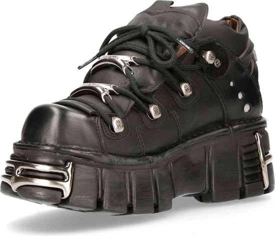 New Rock - M-106N-S16 Plateau sneakers - 43 Shoes - Zwart | bol