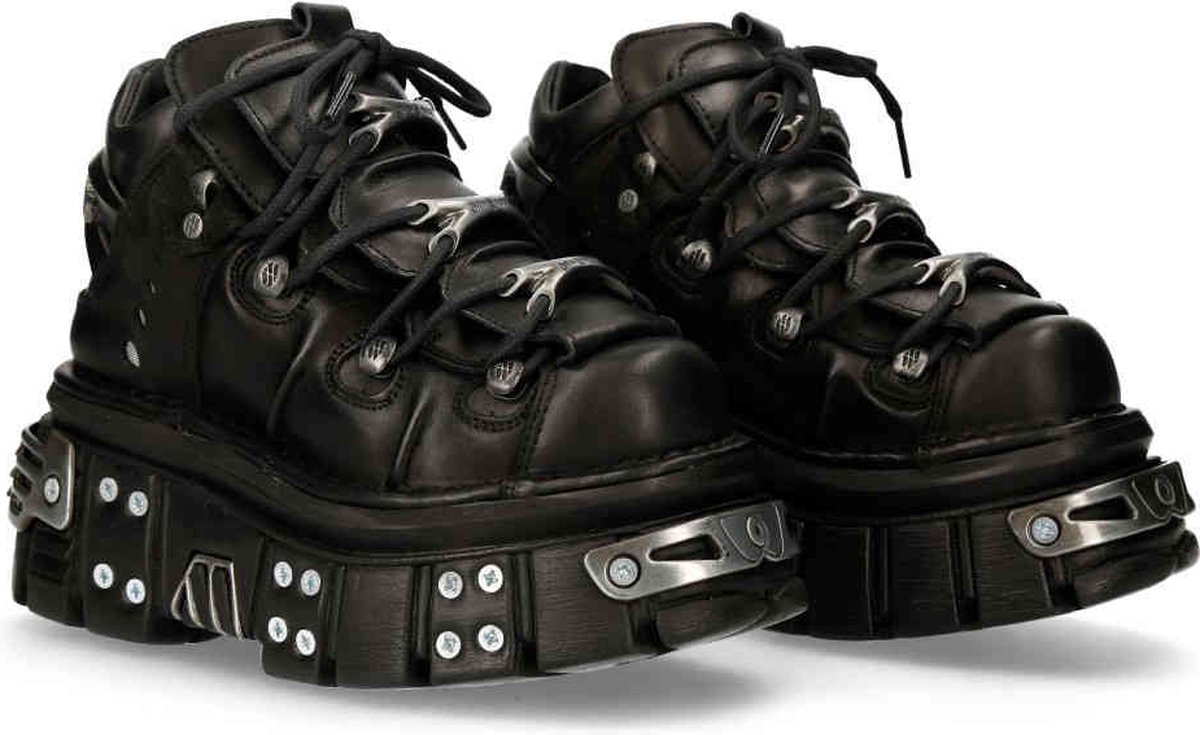 New Rock M-106-S70 Plateau sneakers 46 Shoes Zwart