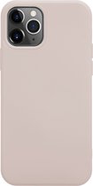 ShieldCase telefoonhoesje geschikt voor iPhone 12 Pro Max hoesje - Pantone siliconen hoesje - silicone case - beige