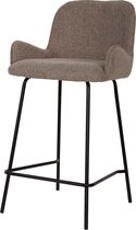 PTMD Leander Beige bar stool