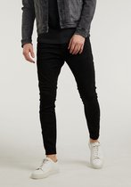 Chasin' Jeans Slim-fit jeans Iggy Shadow Zwart Maat W32L34