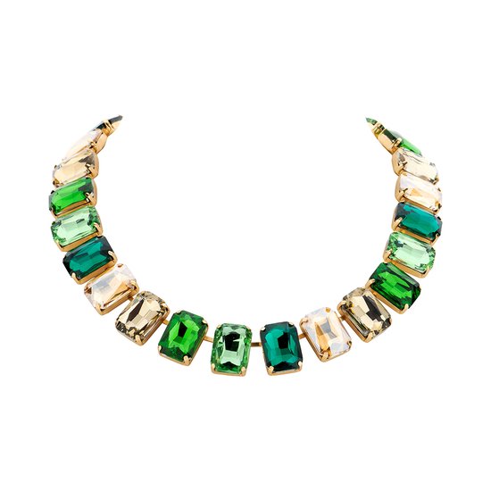 Les Cordes - BRAZILIA - Collier - Meerkleurig - Groen - Metaal - Juwelen - Sieraden - Dames