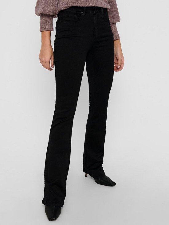 ONLY ONLROYAL LIFE HIGH SWEET FLARE 600 NOOS Dames Jeans - Maat W42XL30