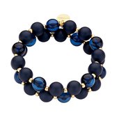 Les Cordes - KAGAN (AB) - Bracelet - Blauw - Résine - Joaillerie - Bijoux - Femme