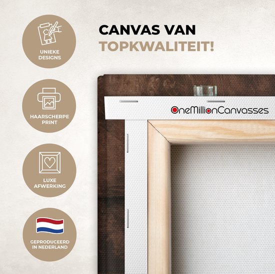 Canvas schilderij - Foto op doek - Groente - Eieren - Kruiden - Eten - Stilleven - Muurdecoratie - 60x40 cm - Canvas doek