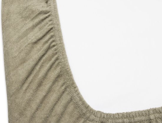Jollein Aankleedkussenhoes Badstof 50x70cm Olive Green (2pack) — afbeelding 2