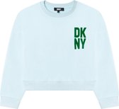 DKNY D35S49 Sweatshirt Unisex - Green - 12 jaaren