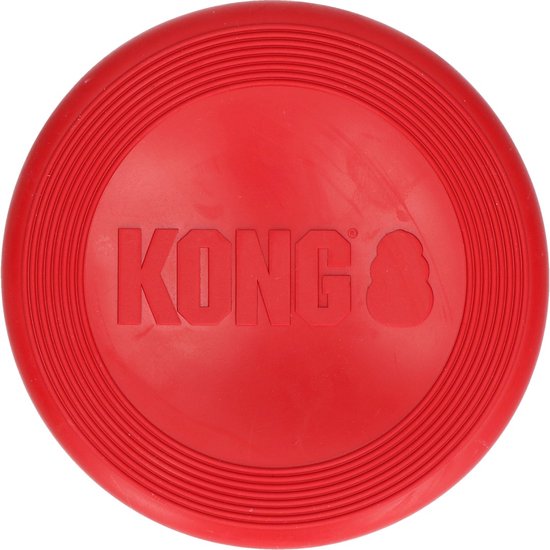 Kong Flyer Frisbee - Jouet pour chien - Rouge - Ø25 cm | bol