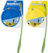 Fetchbee Frisbee met werpstok - Blauw