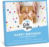 GiftForYou Cadeaubon - Happy Birthday