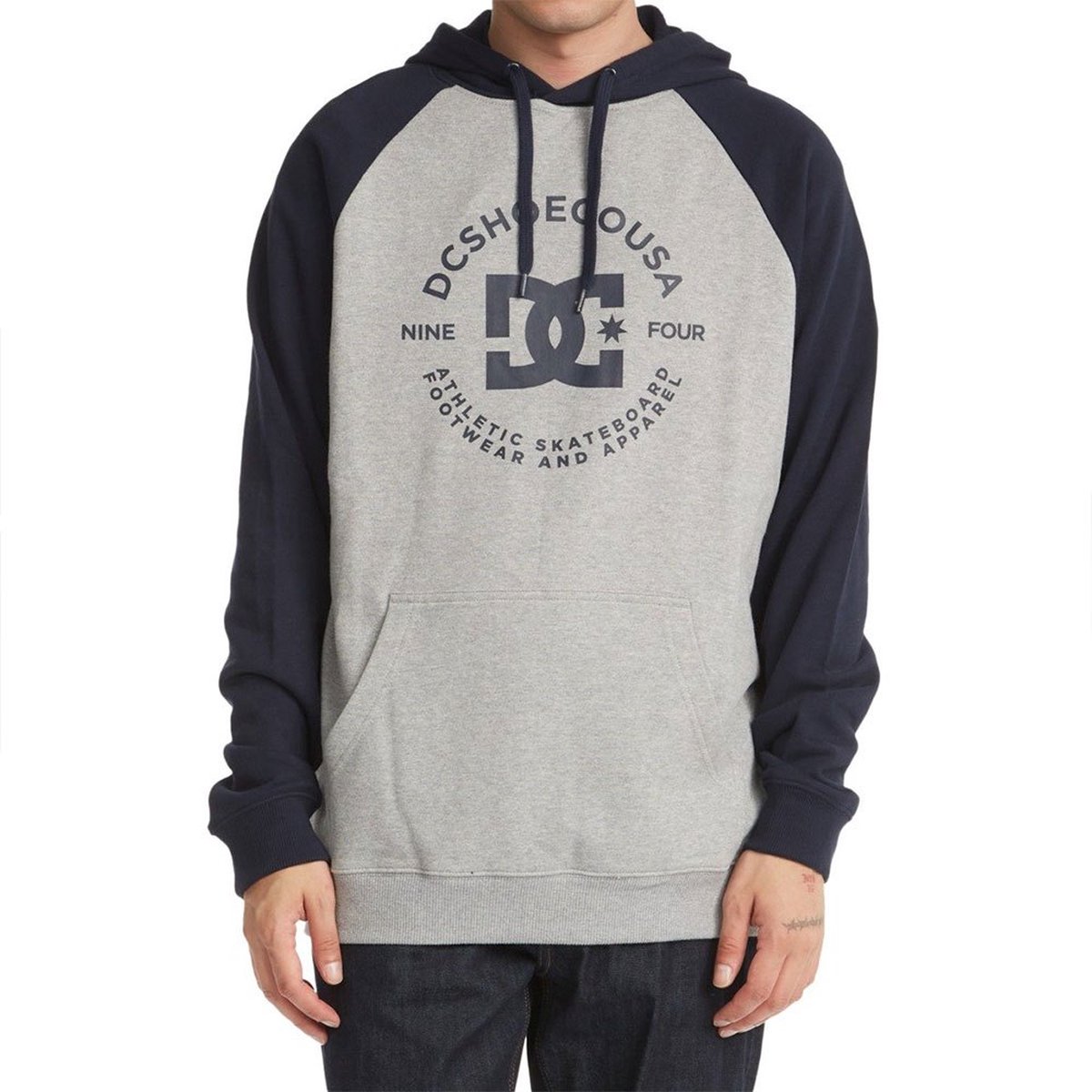 Dc Shoes Dc Star Pilot Raglan Hoodie S Man Marineblauw
