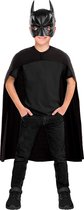Funidelia | Batman Masker En Cape Kit Voor voor jongens - The Dark Knight, Superhelden, DC Comics - Kostuum voor kinderen Accessoire verkleedkleding en rekwisieten voor Halloween, carnaval & feesten - Zwart