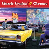 Classic Cruisin' & Chrome 2024 12 X 12 Wall Calendar