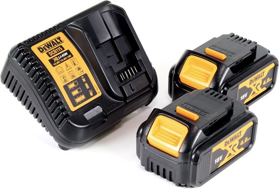 DeWalt DCV 100 M2 18 V accu/bladblazer + 2 x DCB 182 4.0 Ah accu + DCB 115 lader van DeWalt — afbeelding 5