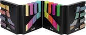 Marqueurs de texte Faber-Castell - Ensemble de bureau - 16 couleurs - 4 couleurs néon, 4 couleurs pastel et 8 couleurs métalliques - FC-254603