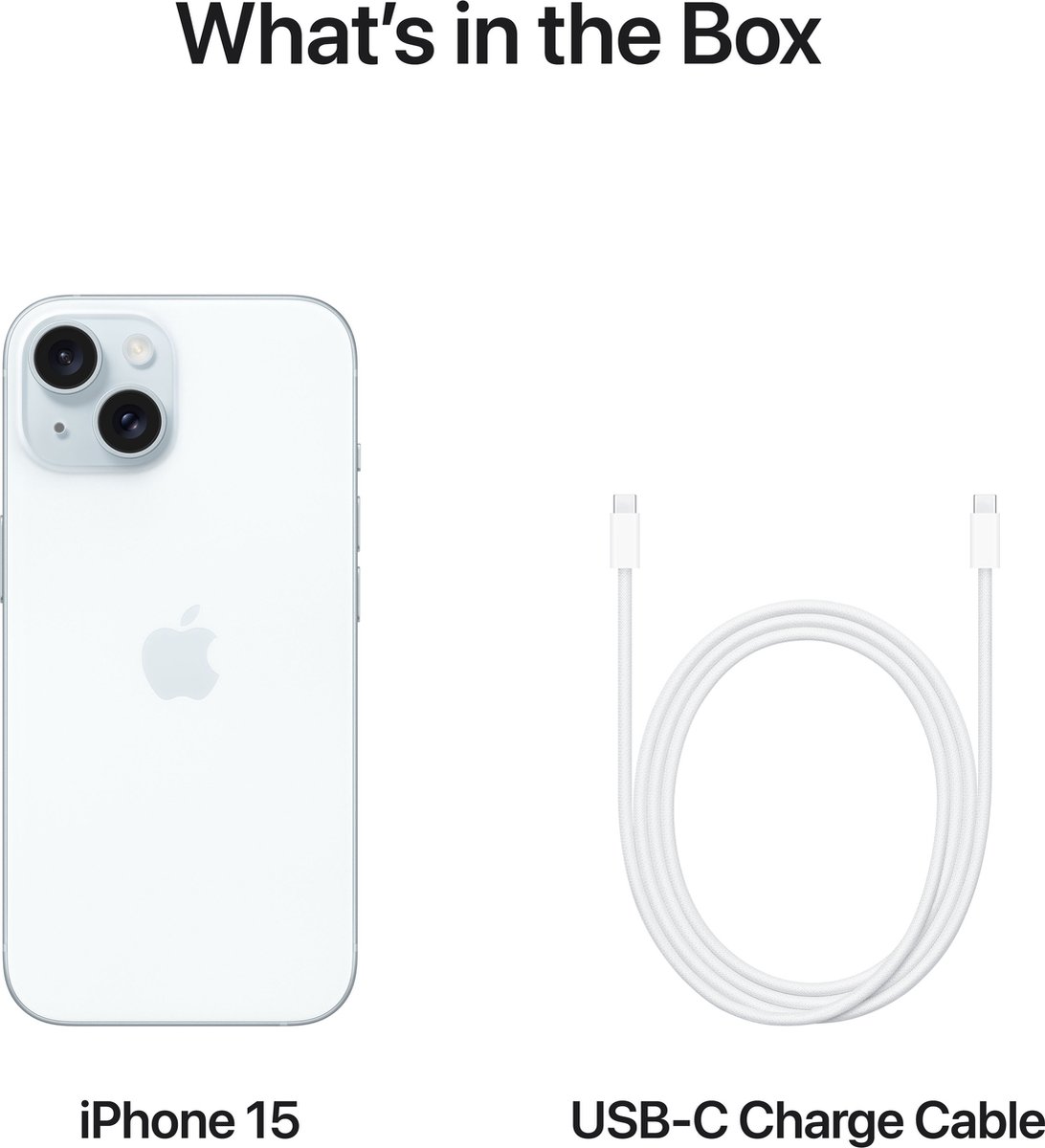 Apple iPhone 15 256GB Blue - USB-C en Dynamic Island thumbnail 5