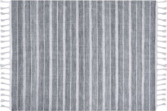 BADEMLII - Vloerkleed - Lichtgrijs - 140 x 200 cm - Polyester