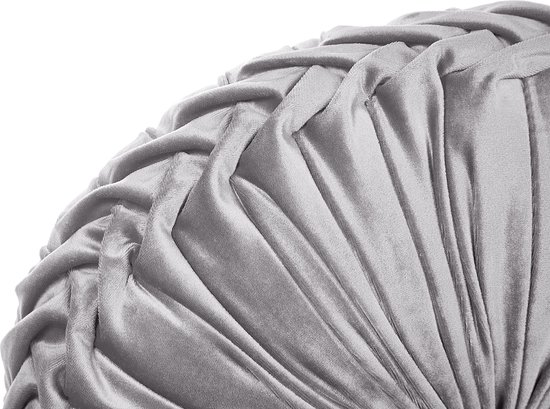 UDALA - Sierkussen - Grijs - Velours