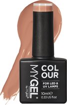 Mylee Gel Nagellak 10ml [Caramel ] UV/LED Gellak Nail Art Manicure Pedicure, Professioneel & Thuisgebruik [Nudes Range] - Langdurig en gemakkelijk aan te brengen