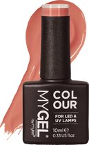Mylee Gel Nagellak 10ml [Summer Sunset] UV/LED Gellak Nail Art Manicure Pedicure, Professioneel & Thuisgebruik [Coral Range] - Langdurig en gemakkelijk aan te brengen