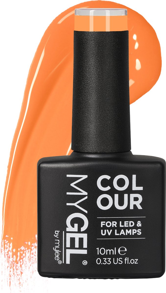 Goedkoopste Mylee Gel Nagellak 10ml [Tangerine Sorbet] UV/LED Gellak Nail Art Manicure Pedicure, Professioneel & Thuisgebruik [Yellow/Orange Range] - Langdurig en gemakkelijk aan te brengen