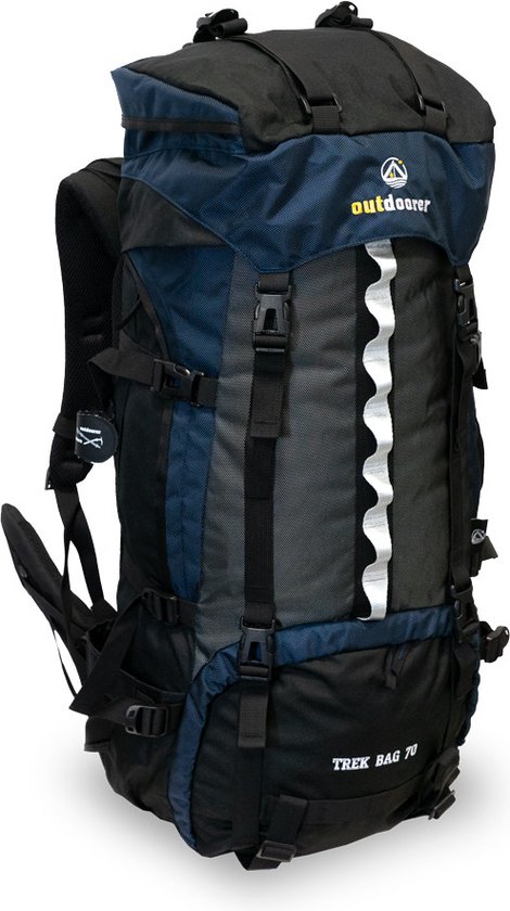 Trekkingrugzak Trek Bag 70 2 kg ideale backpacker rugzak