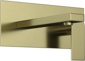 Shower & Design Mechanische mengkraan voor inbouw vierkant - Goudkleurig met satijnglans - VISTULA L 23 cm x H 10 cm x D 18.9 cm