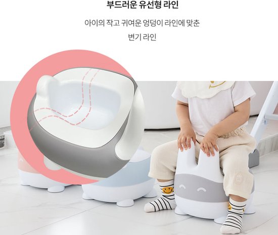 Baby Rabbit Potje Toilettrainers Lalabi Premium (Pink) [Korean Products] |  bol