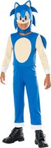 Rubies - Sonic Kostuum - Sonic De Hedgehog Deluxe Kind Kostuum - Blauw - Maat 140 - Carnavalskleding - Verkleedkleding