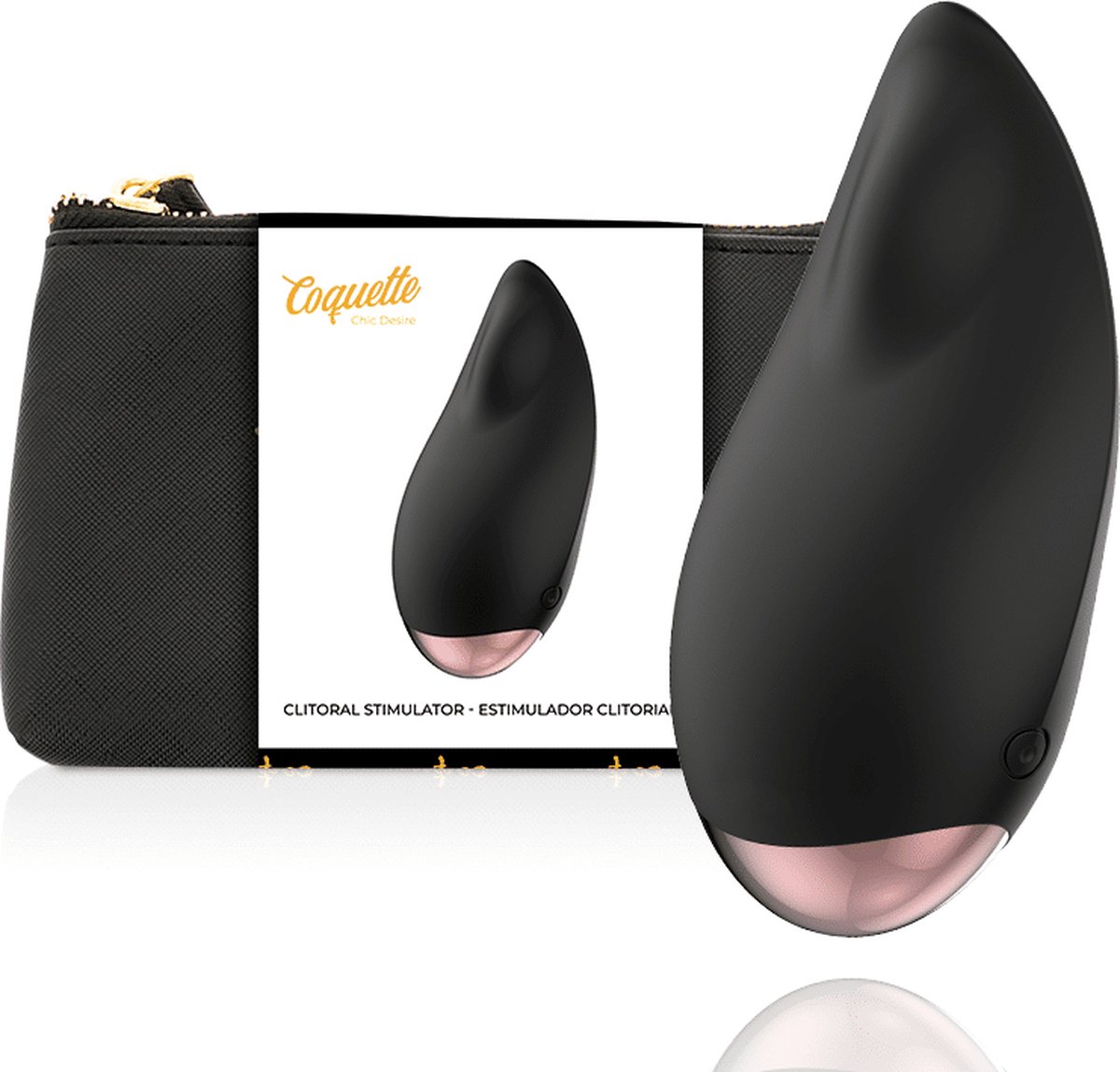 COQUETTE TOYS | Coquette Chic Desire Clitorial Stimulator Black / Gold