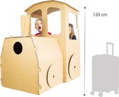 Train en carton - Jouets - Cadeau en Carton durable - Hobby Cardboard - KarTent