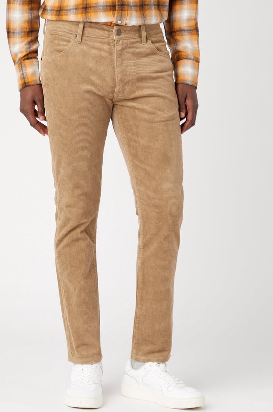 Wrangler Broek - tigers eye/beige
