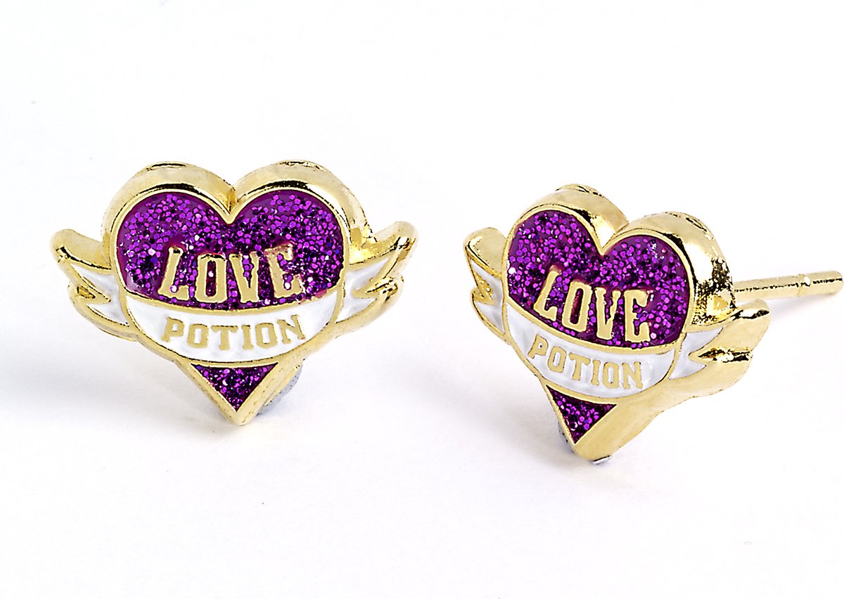 The Carat Shop - Harry Potter - Goudkleurige Liefdesdrank Oorknopjes