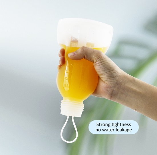 5x Silicone Moedermelk bewaarflesjes - Herbruikbaar - 250 ML- Sterk Materiaal - Veilig - Geen Lekkages- BPA Vrij - Moedermelk Bewaarzakjes van Vimara — afbeelding 5