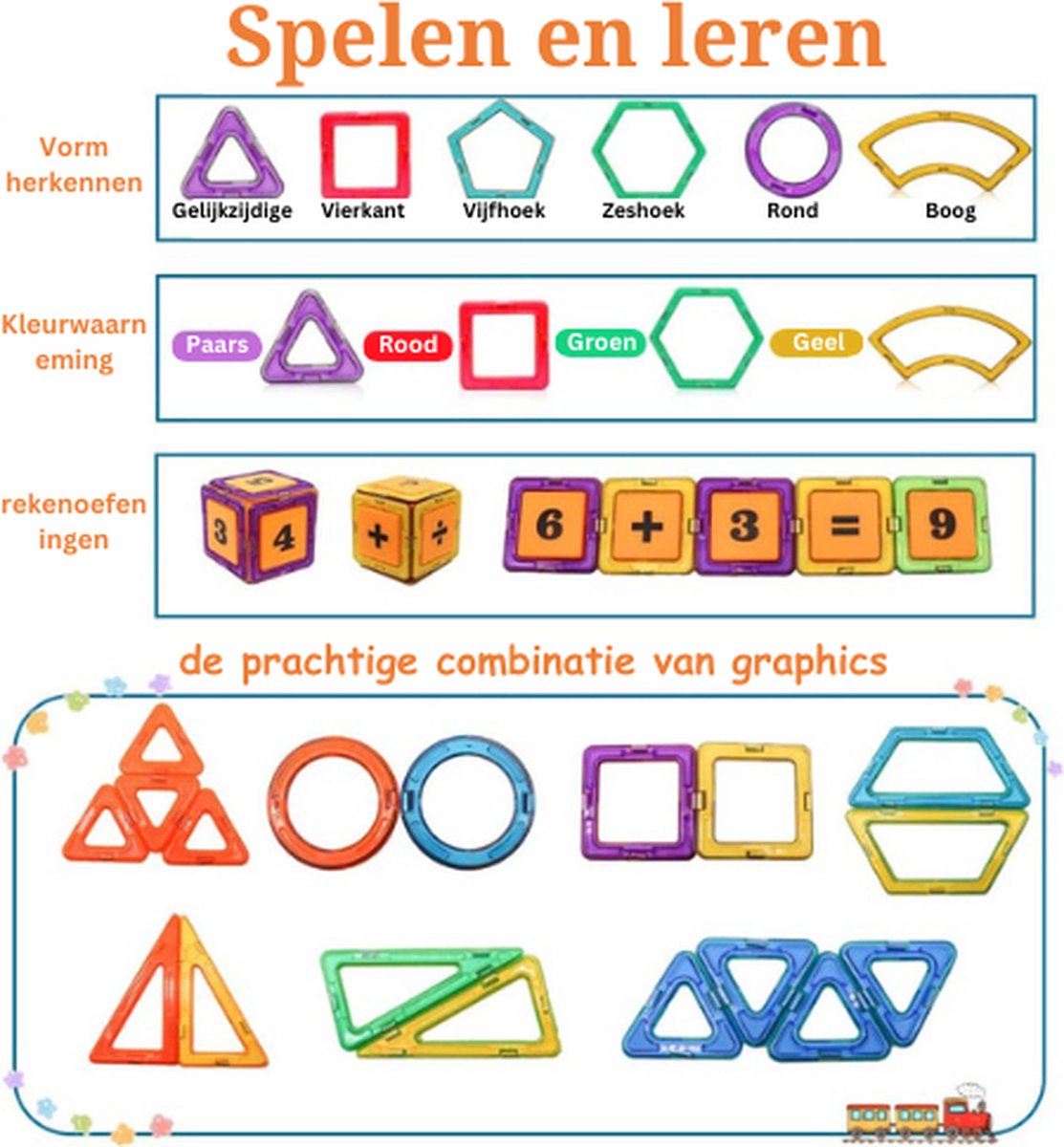 Connetix - Pastel Starter Pack 64 stuks - magnetisch constructiespeelg