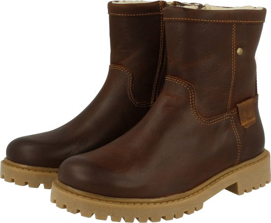 Bullboxer - Botte - Garçons - Marron Foncé - 35 - Bottes femmes